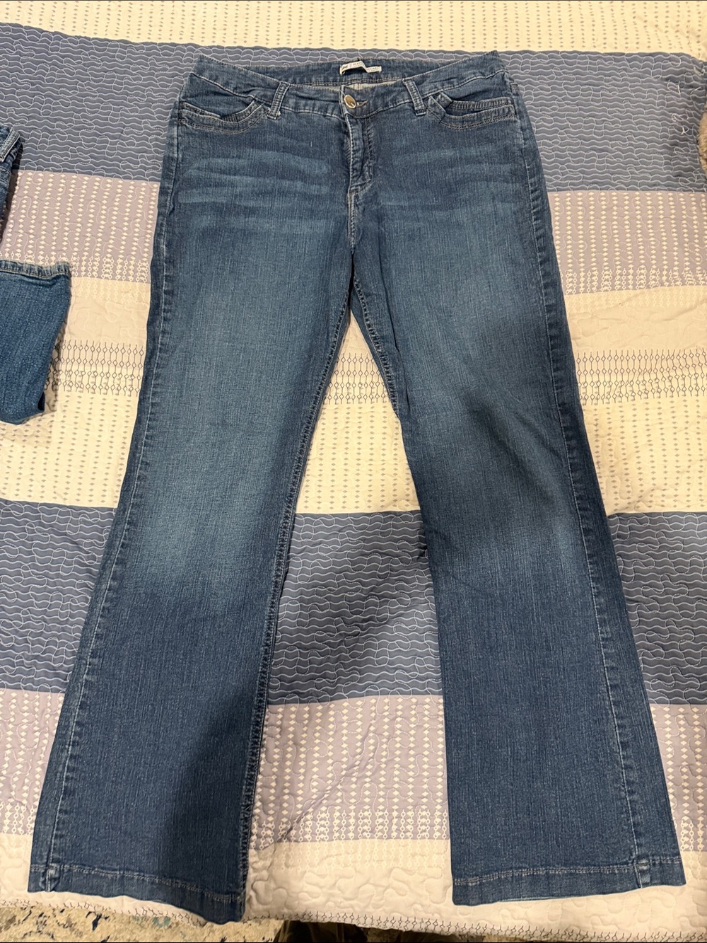 Lee Women's Medium Blue Flare Jeans